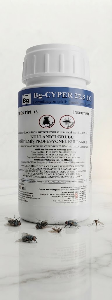 Bg-Cyper 22.5 EC Karasinek ve Sivrisinek İlacı 100 ml - Profesyonel İnsektisit