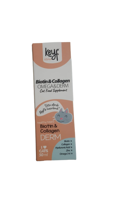 Keyf Biotin & Collagen CAT ( Kediler  İçin Biotin - Collagen ) 50 ML