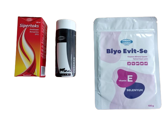 PERGAN 100 GR + SİPERTOKS 100 ML + E VİT SELENYUM 100 GR