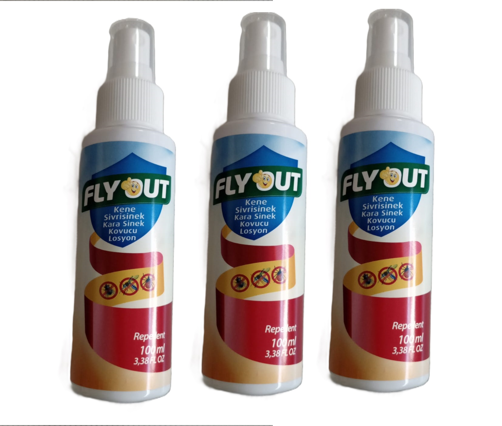  kene, Sivri sinek, Kara Sinek Kovucu Losyon 100 ML X 3 Adet