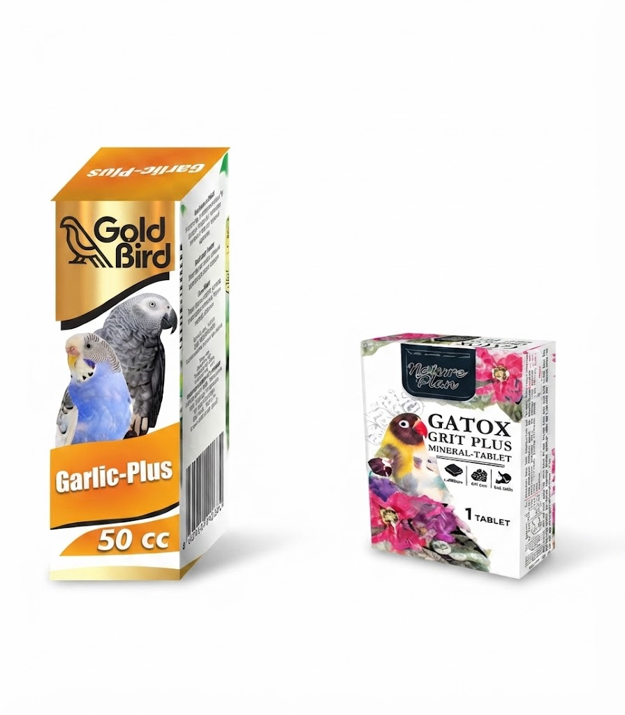 kafes kuşları için sindirim düzenleyici damladır. Diarrea 50 cc + Natura Plan Gaga Taşı X 1 Adet