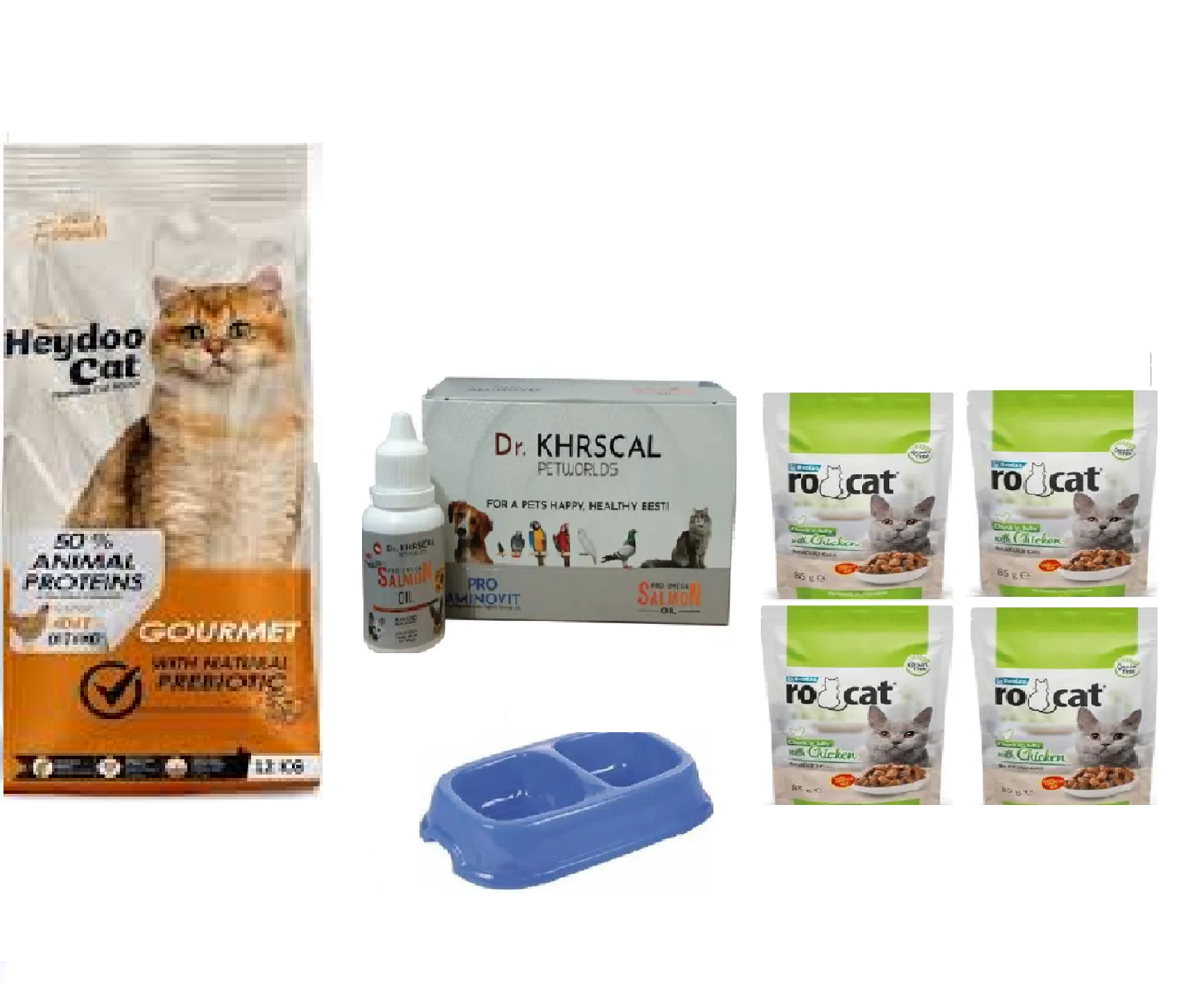 Kedi Kuru Maması Gourmet 12 Kg + Kediler İçin Pro Somon Oil +( Tavuklu Kedi Yaş Mama 85 gr X 4 ADET)