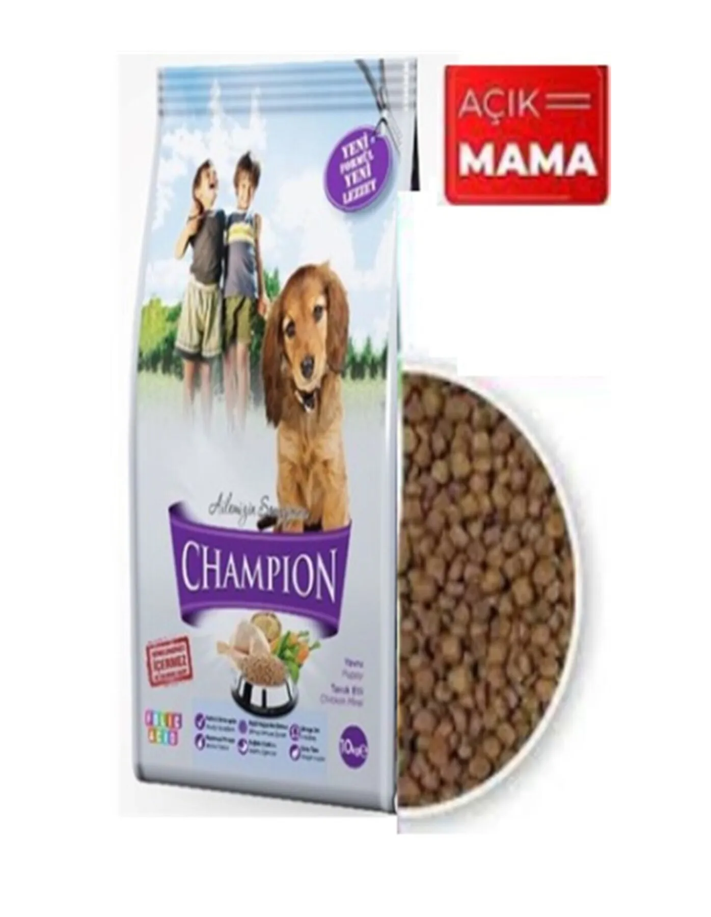 Champion TAVUKLU YAVRU KÖPEK MAMASI 1 KG