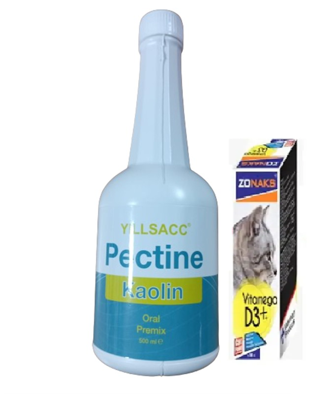 Pectin Koalin 500ml + Zonax Cat Vitamin D3 Omega 100 ML