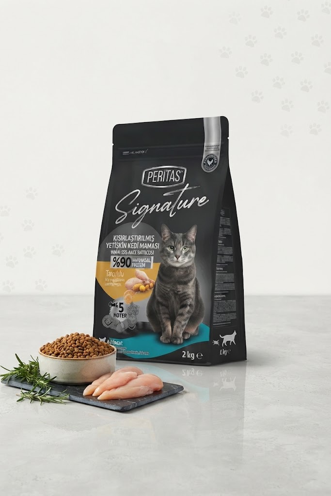 Peritas Signature Tavuklu Kısırlaştırılmış Yetişkin Kedi Maması 2 kg