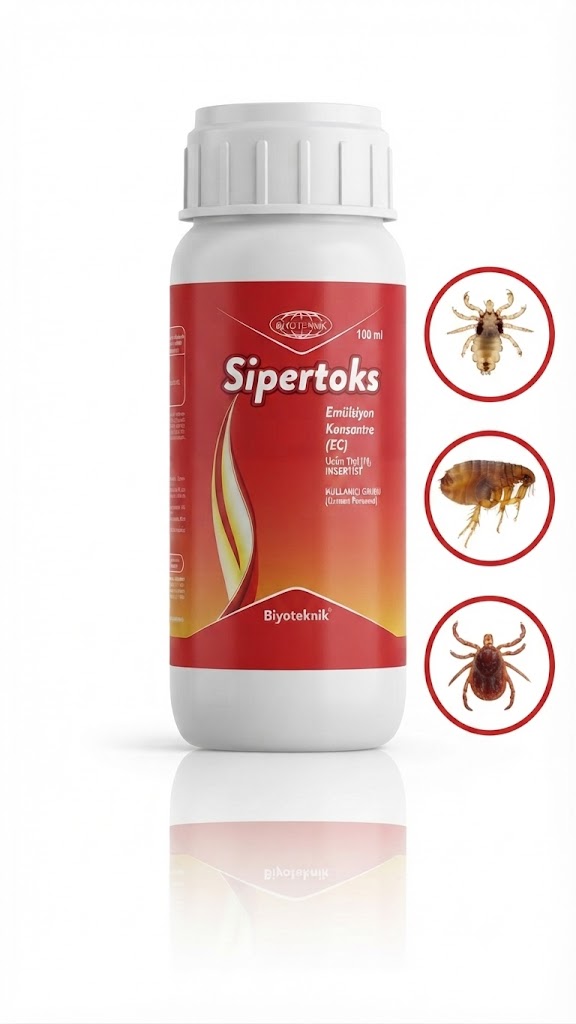 Sipertoks 100 ml  Bit - Pire - Kene Mücadelesi 