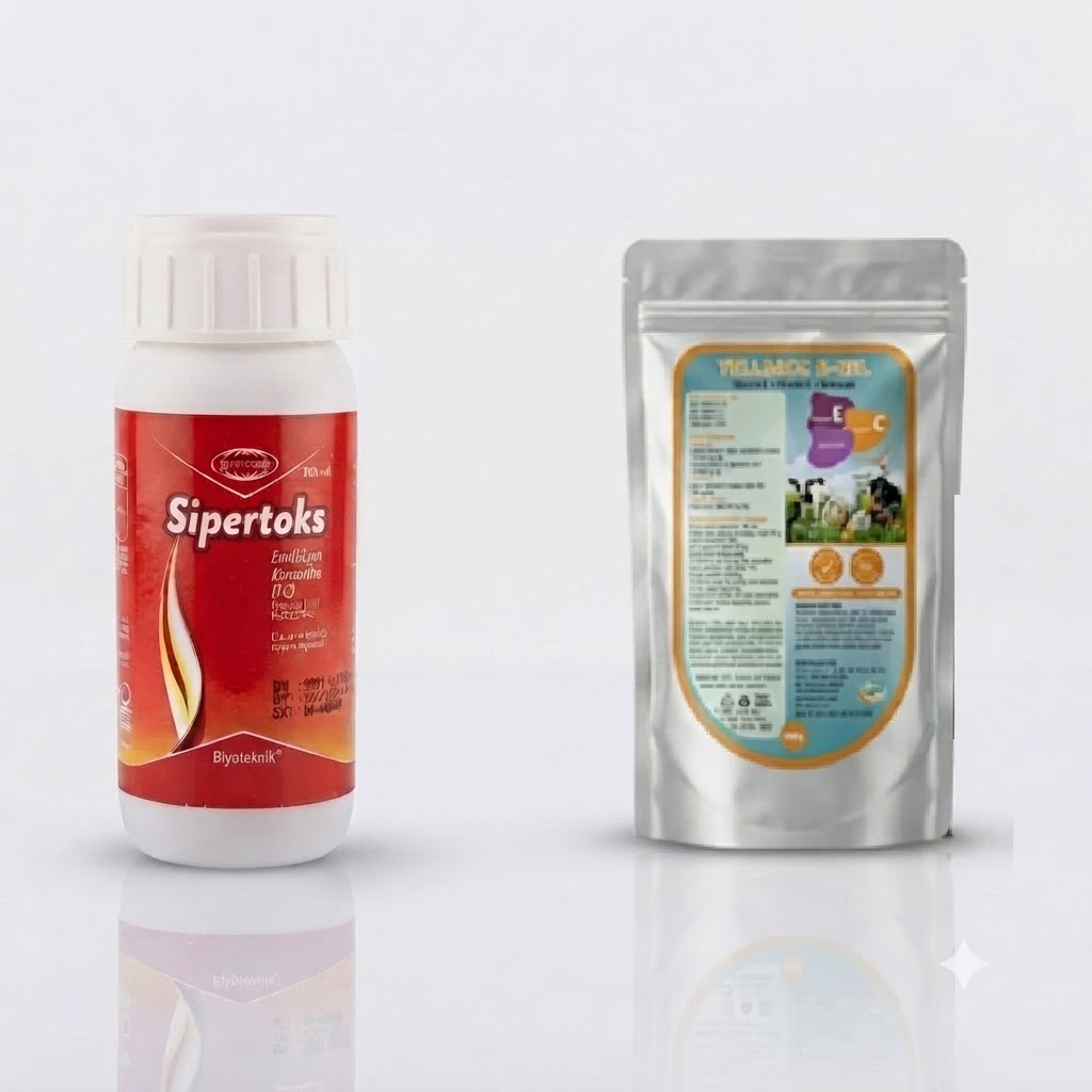 Sipertoks 100 ml Ve Yılsac E sel C 100 gr 