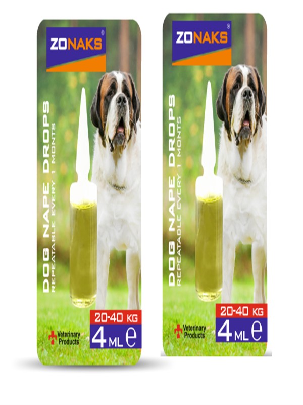  Köpekleriniz Için Ense Dış Damla 20 - 40 Kg Ağırlığındaki Için 4 ml X 2 Adet