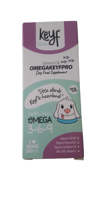 Keyf Omega Pro Sonon Yağı Köpekler İçin 100 ML