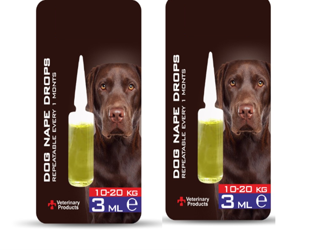 Köpek Ense Dış Damla 10- 20 kg İçin 3 ML X 2 Adet